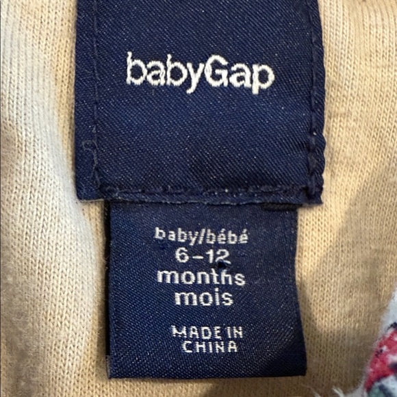 Baby GAP Sherpa Footless Bunting Cream Fleece Soft Cozy Kids Size 6-12 Months - Picture 2 of 8